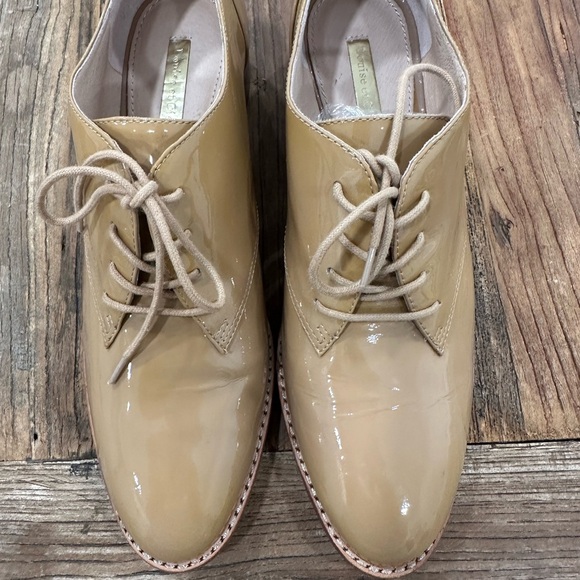 Louise et Cie Shoes - Louise et Cie Tan Patent Leather Loafers